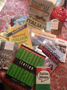 Books I recommend for studying Italian